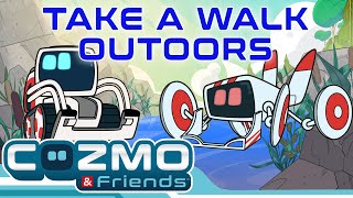 Take a Walk Outdoors Day 🌺🚶‍♀️ | @CozmoFriends | #compilation | Science for Kids