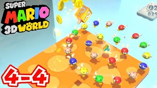 Super Mario 3D World - Mundo 4-4 100% Nintendo Switch