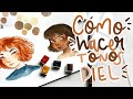 ¿CÓMO HACER TONOS PIEL? 🧡 CON 3 COLORES ✨ ACUARELA