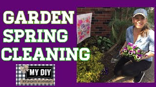 Garden Spring Cleaning | Clean out a flower bed checklist | FUN & EASY!