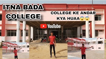 #COLLEGE KE ANDAR KA NAJARA || DEOSAR KA NEW COLLEGE ❤️|| COLLEGE KE ANDAR KON MILA 😱#viral #trend
