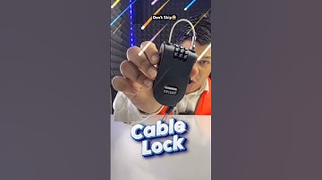 Cable Lock Gadget #shorts #gadgets