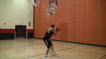 Post Moves: reverse pivot, one dribble middle, spin baseline, shoot - right block