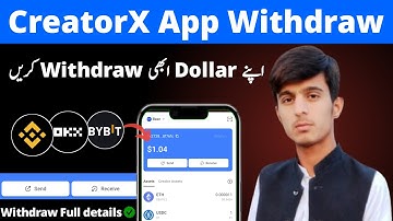 CreatorX App Withdraw | CreatorX USDC Withdraw | CreatorX Points Exchange To USDC | Creatorx App
