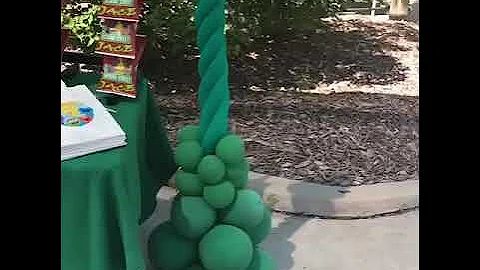 Sesame Street 1st Birthday Party Setup