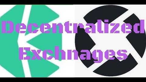 Decentralized Exchanges: Kyber Network, 0x Protocol, Uniswap. Yield Farming With Kyber Network.