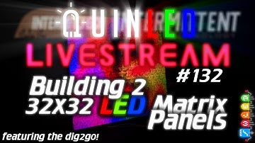 Intermit.Tech #132 - Building 2 32x32 Matrix LED panels