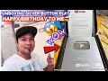 UNBOXING MY SILVER PLAY BUTTON▶️ HAPPY BIRTHDAY TO ME