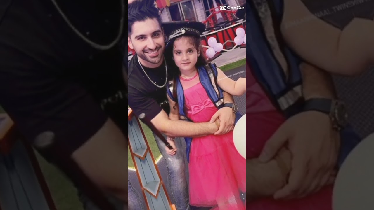 Amal Muneeb with father