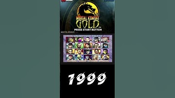 Mortal Kombat Character Select Screens #mkshorts