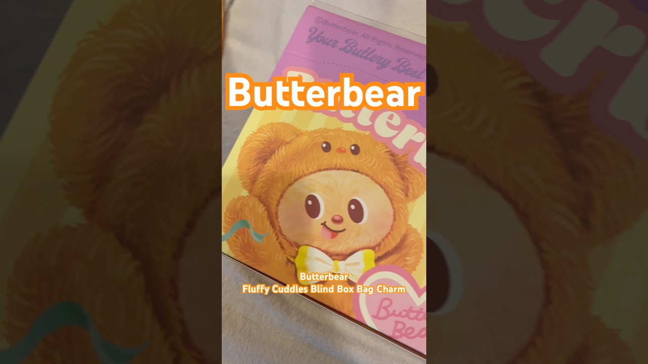 Fluffy Cuddles Bear Butterbear - バターベア バターベアButter 