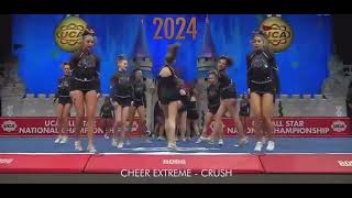 Cheer Extreme Crush UCA 2024 day 1