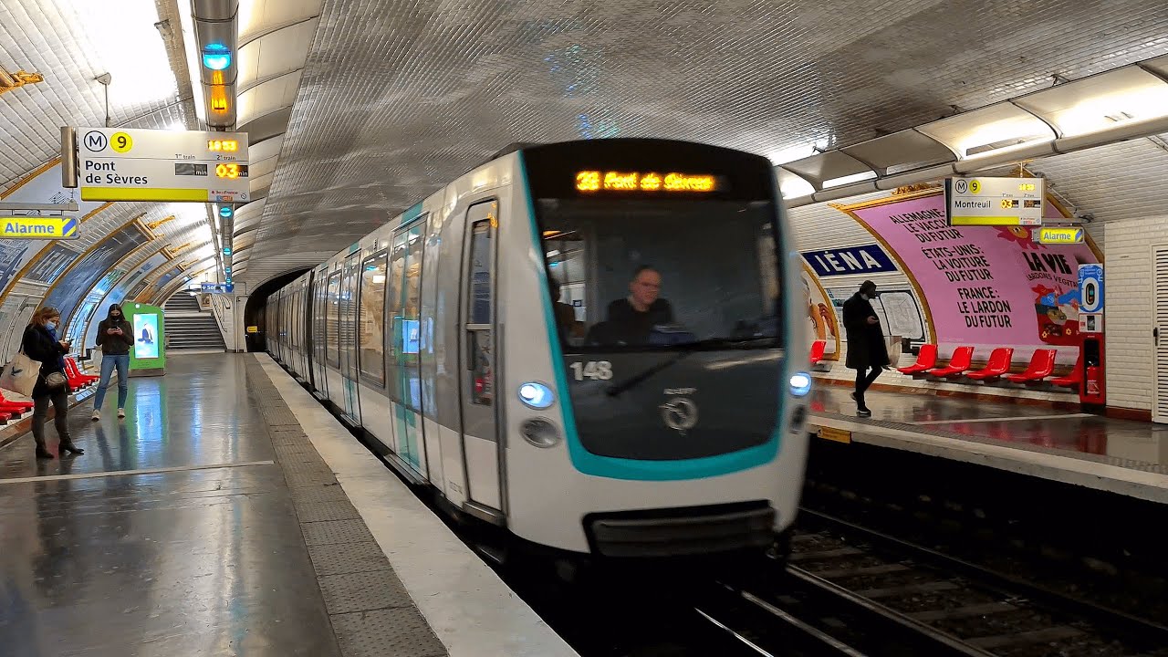 Metro Ligne 9 - Iéna