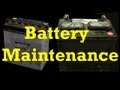 Battery Maintenance ::: Adding Water to Cells and Charging