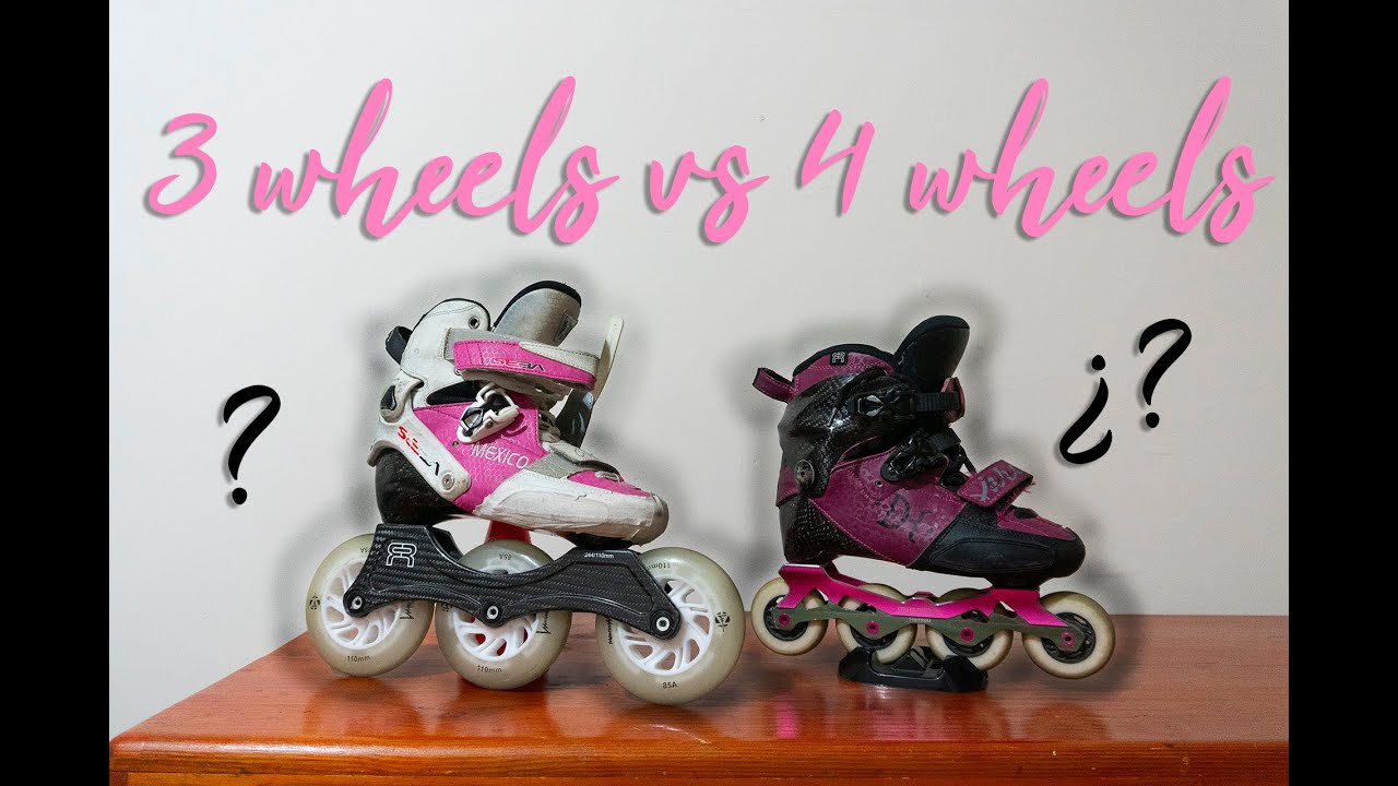 ruedas 4 ¿Cuál es mejor? 3 or 4 wheels? Which is better? - YouTube