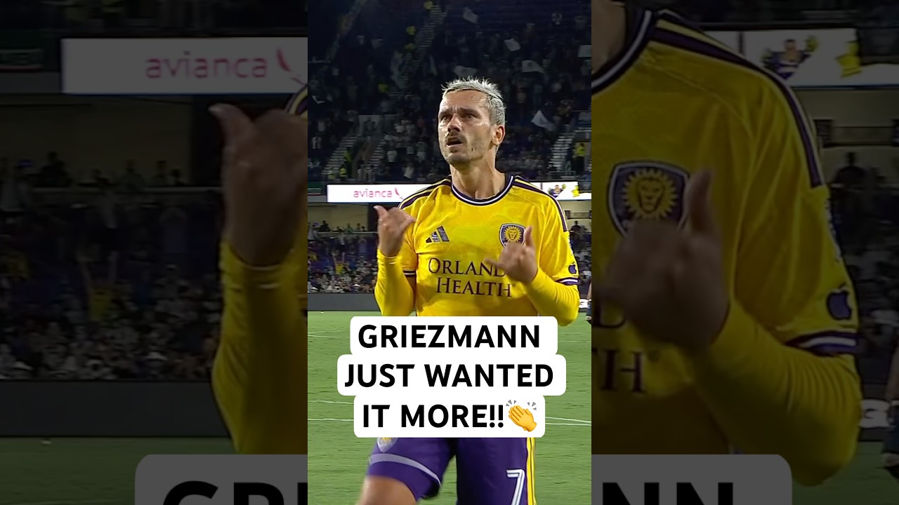 Griezmann SLIDES ORLANDO💥 into the lead!