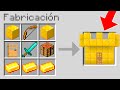 CRAFTEAMOS CASTILLOS de CUALQUIER BLOQUE en MINECRAFT 😍💎 MINECRAFT es ALEATORIO