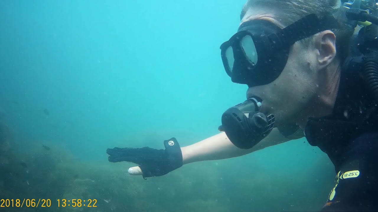 SCUBA diving (Black Sea)