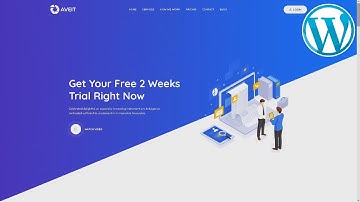 Aveit Business Landing Page ★ WordPress Themes & Templates ★