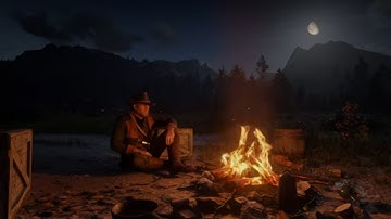 Campfire ambience with Arthur Morgan | RDR2
