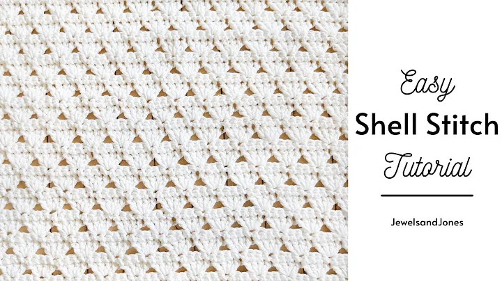 Easy Step-by-Step Crochet Shell Stitch Tutorial - How to Crochet the Shell Stitch