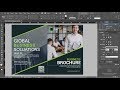 Indesign tutorial | Brochure Design In Indesign | Business Brochure Design