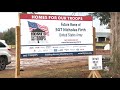 Volunteers help SC wounded veteran complete home