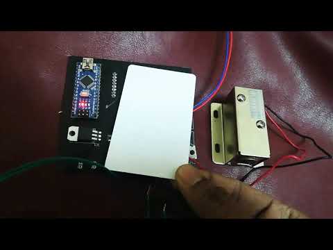 RFID Solenoid Lock Using Arduino Nano