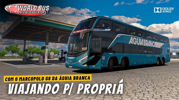 World Bus Driving Simulator - ônibus escolar ao extremo Passando