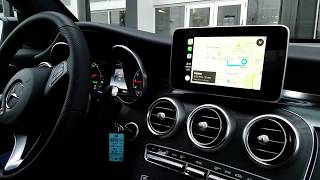 Apple CarPlay on 2018 MercedesBenz GLC300