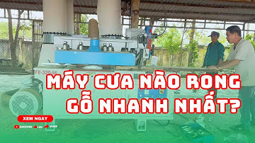 Máy Cưa Nào Rong Gỗ Nhanh Nhất? Máy Cưa Rong Nhiều Lưỡi Sẽ Khiến Bạn Ngạc Nhiên!