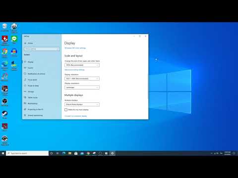 windows 10 2จอ 2022 New การตั้งค่าจอแสดงผลคอมพิวเตอร์ กรณีที่เชื่อมต่อ 2 จอ How to setting extend monitor?