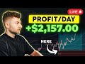 Live trading crypto  how to make 2517 in a day 100x strategy