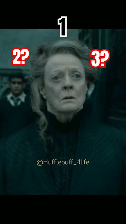 1-2-3, Now it's only... me 🥺😔 #mcgonagall #dumbledore #harrypotter #snape