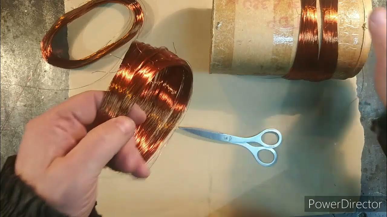 Мой шаблон намотки катушек с большим количеством витков - YouTube