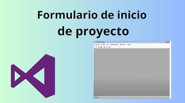 ¿Cómo Configurar el Formulario de Inicio en Visual Basic 2025? | Colocar un formulario de inicio