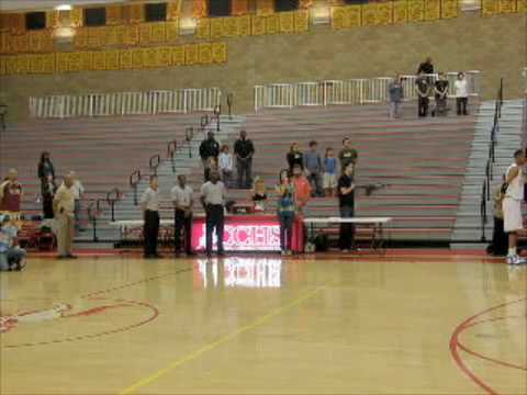 CRISTIANA VILLALVA sings National Anthem for SD Su...