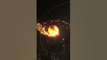 How was the Moon Created? 🌑 #spacesim #space #science #universesandbox