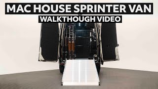 Mac House Production Sprinter Van | Walk-Thru Video