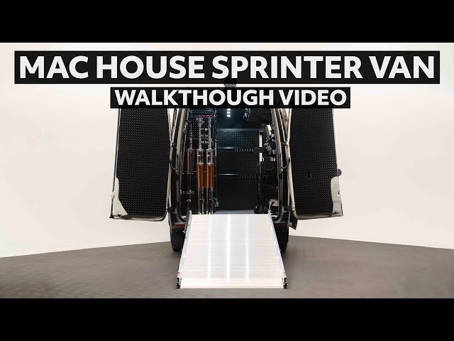 Mac House Production Sprinter Van | Walk-Thru Video class=