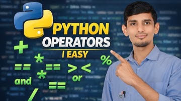 Python Operators Explained for Beginners | All Types with Examples