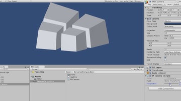 Reverse Perspective Camera Component for Unity3d