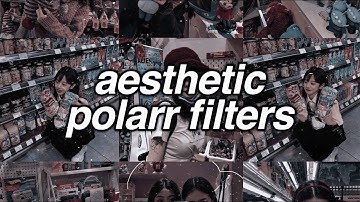 aesthetic polarr filters