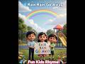 Rain Rain Go Away 🌧️ | Fun Kids Rhyme in the Park | Realistic Cartoon