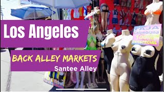 Exploring SANTEE ALLEY: bootleg designer bags, black market cannabis, street cocktails, people