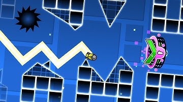 geometry dash layout 17 (Lightspeed)