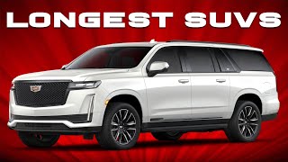 Top 5 Biggest SUVs In The World 2022 | Large Luxury Crossovers