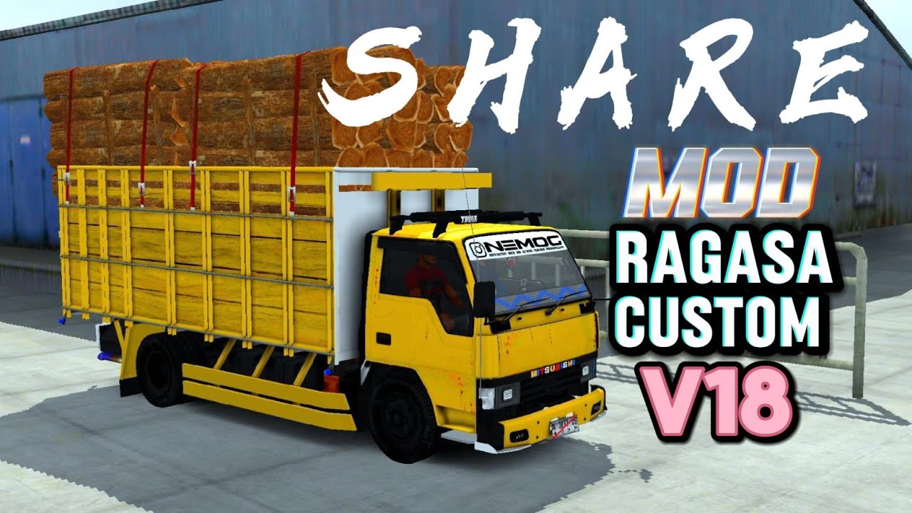 REVIEW MOD RAGASA KAYU CUSTOM 18 REAL SUSPENSI DEPAN BELAKANG