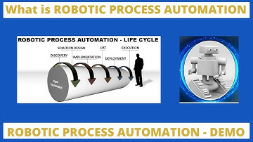 What is Robotic Process Automation | Industry 4.0 Technology | RPA Life Cycle | RPA Training