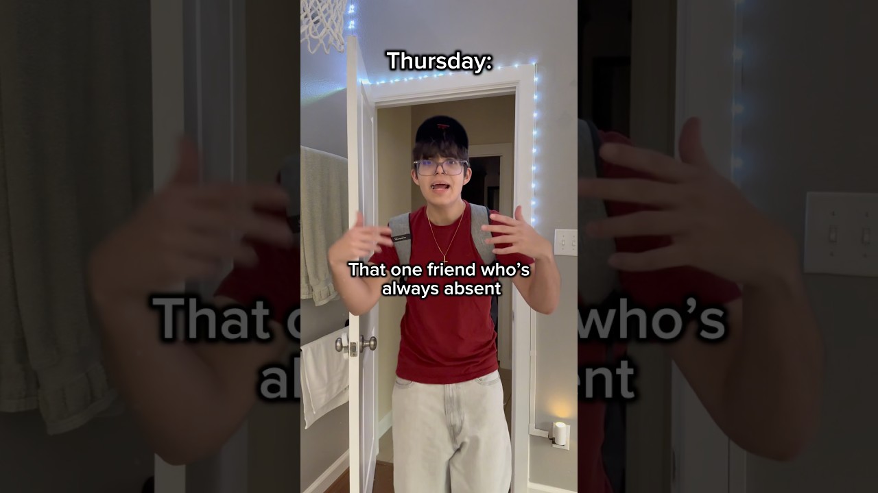 Тот самый друг, которого НИКОГДА нет в школе&hellip; 😭
